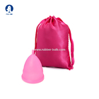 Σιλικόνη γυναικείος Menstrual Cup OEM Customize λογότυπο ζωηρόχρωμος πτυσσόμενος επαναχρησιμοποιήσιμος